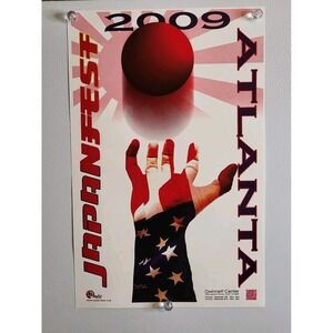 Japanfest Poster Atlanta 2009 - Anime Art - Glossy 17"x11"